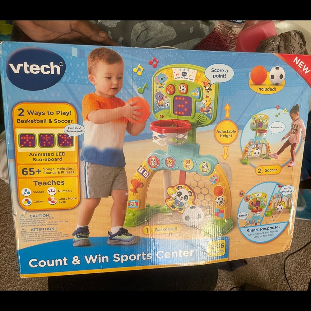 Brand new toy he have 2 for his birthday lol i have to get rid of two of them